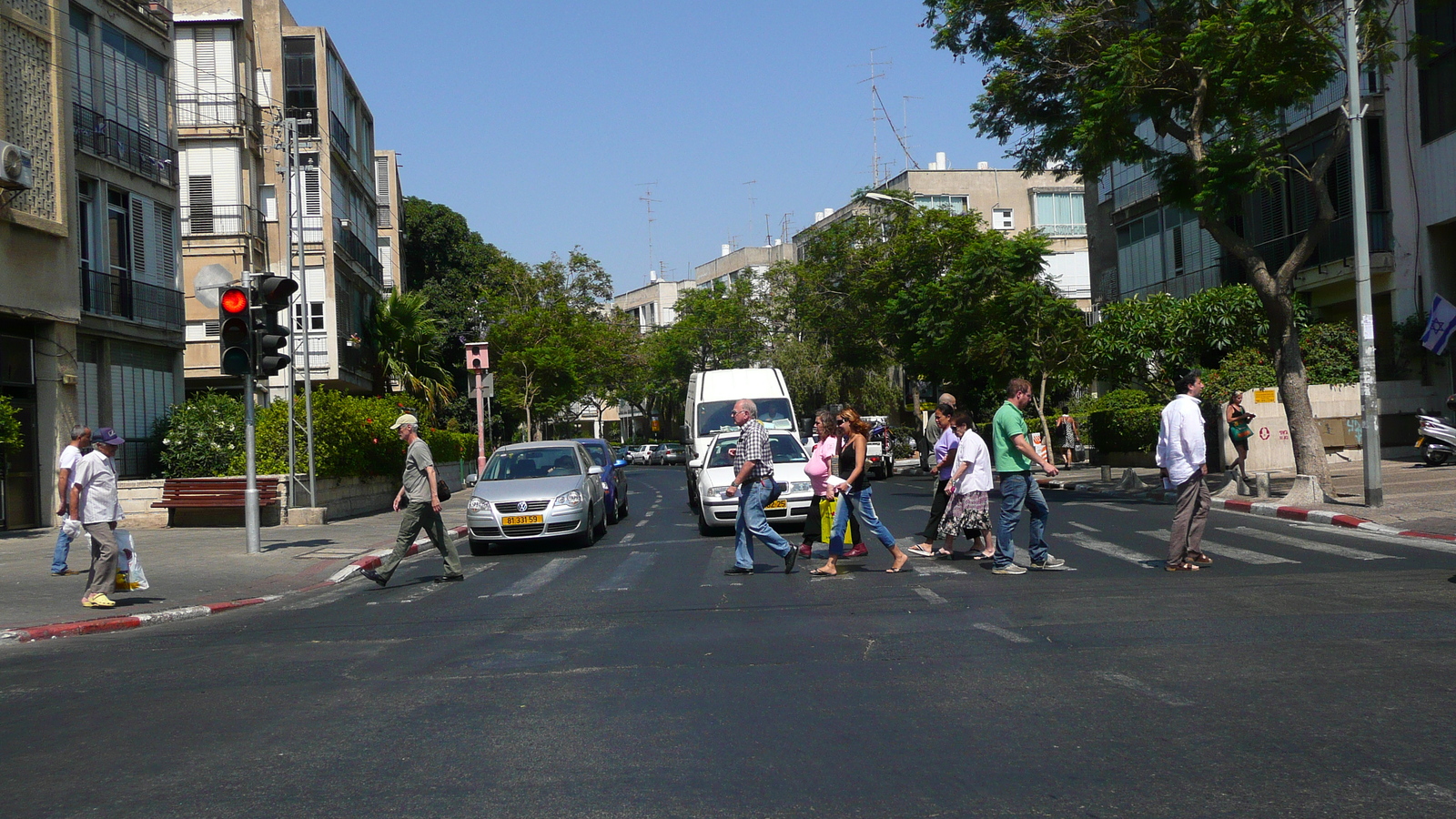 Photo Israel Tel Aviv Rue Ibn Gvirol 2007-06 19