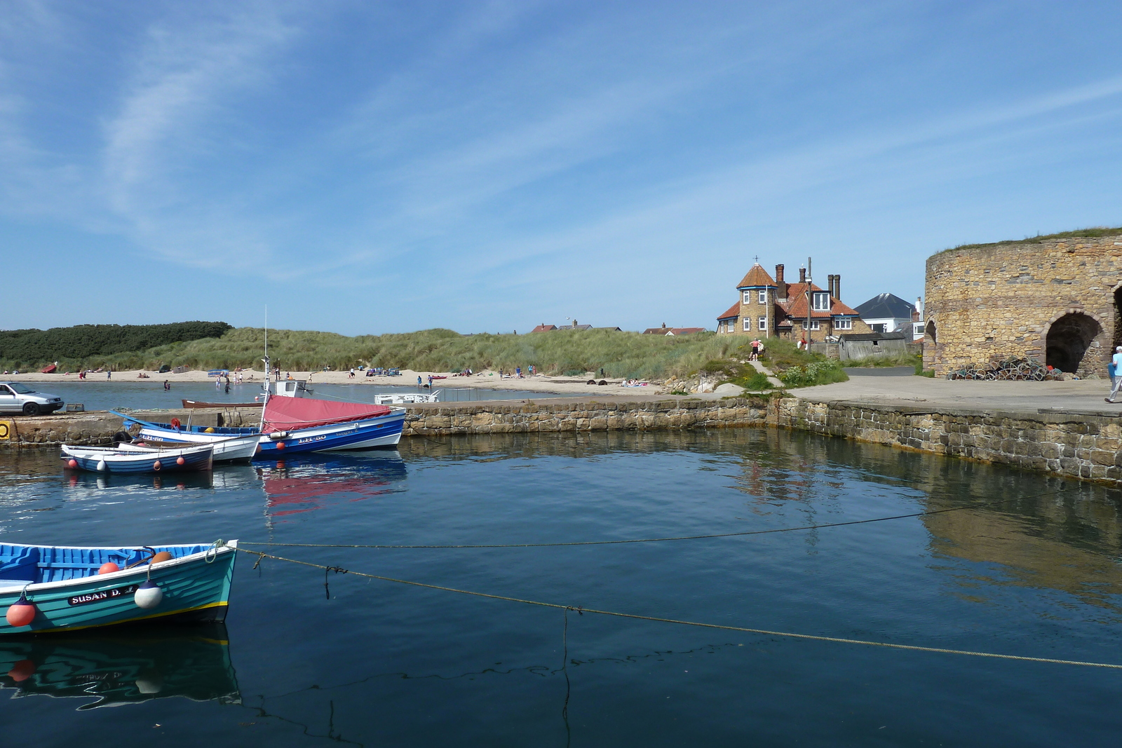 Photo Royaume-Uni Écosse Château de Bamburgh 2011-07 86