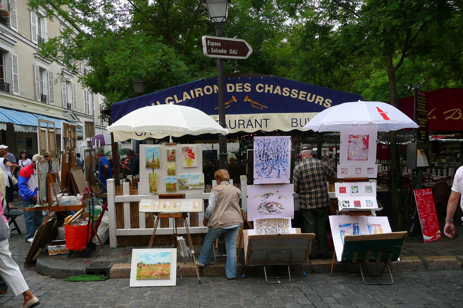 Photo France Paris Place du Tertre 2007-06 26