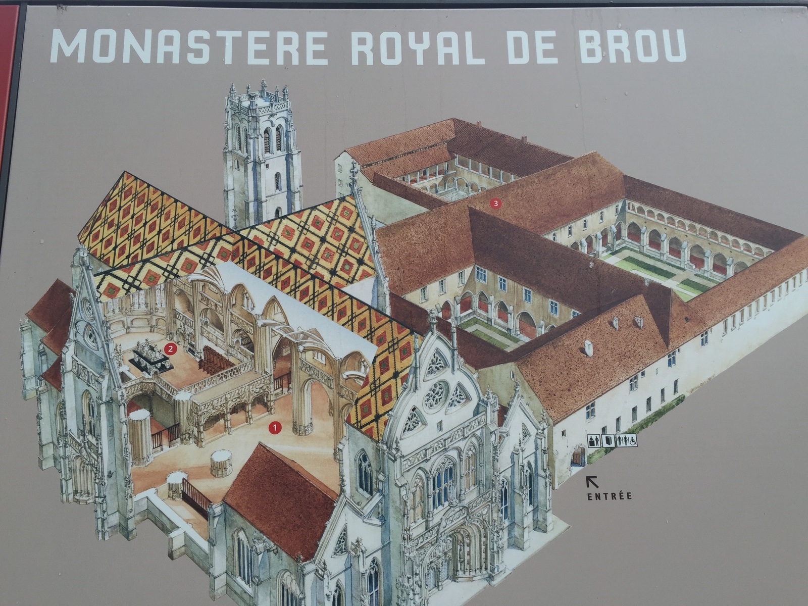 Photo France Bourg en Bresse Monastere Royal de Brou 2016-03 103