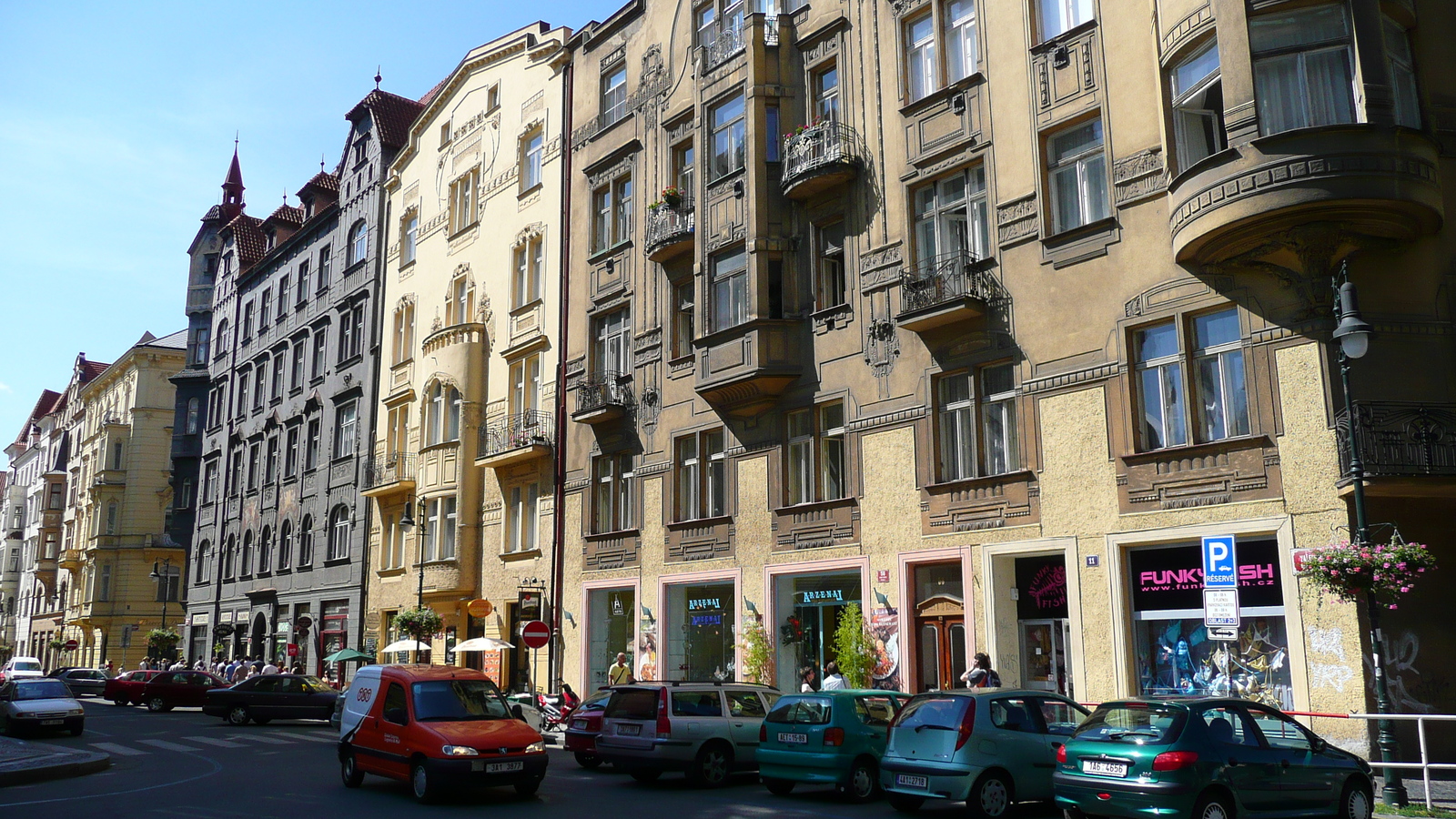 Photo République Tchèque Prague rue Kaprova 2007-07 6