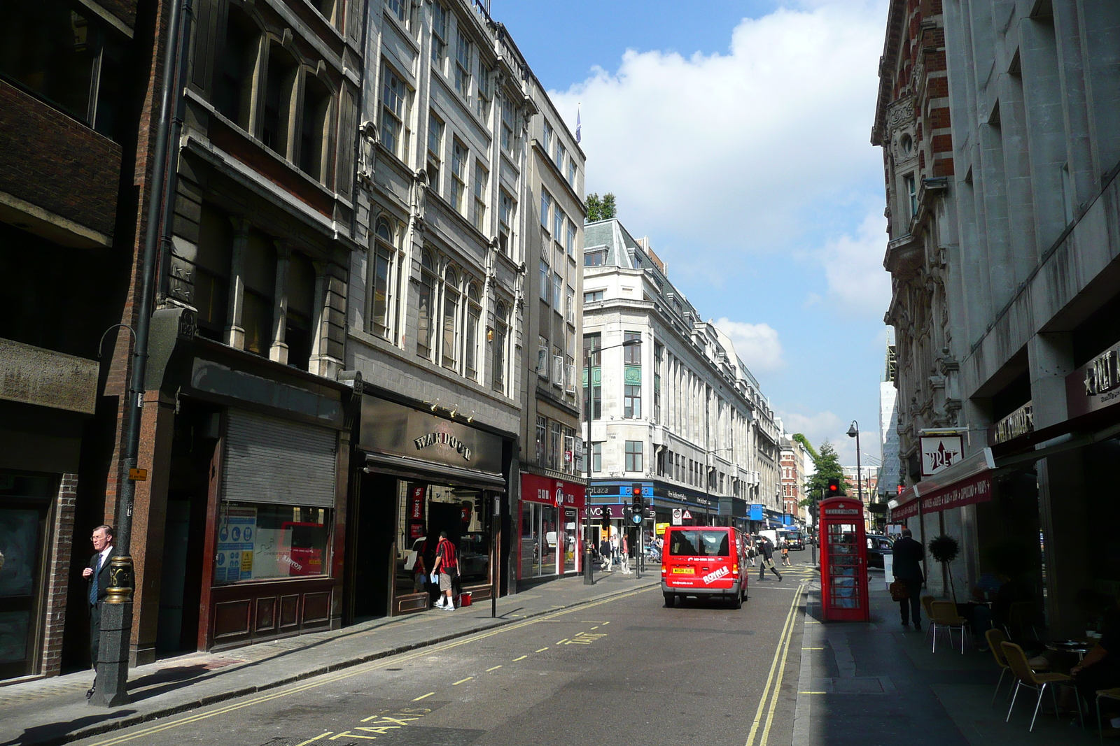 Photo Royaume-Uni Londres Rue Wardour 2007-09 23