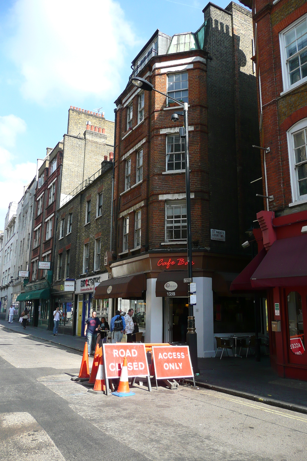 Photo Royaume-Uni Londres Rue Wardour 2007-09 30