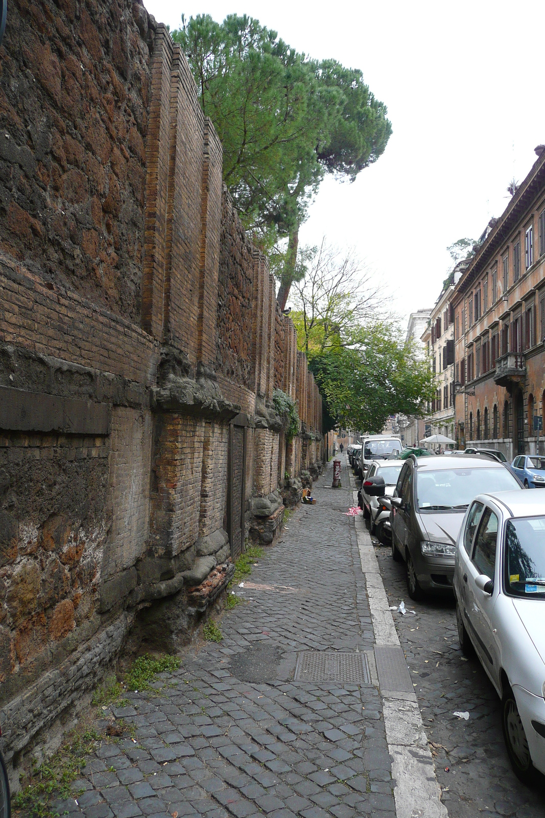Photo Italie Rome rue della Lungara 2007-11 17