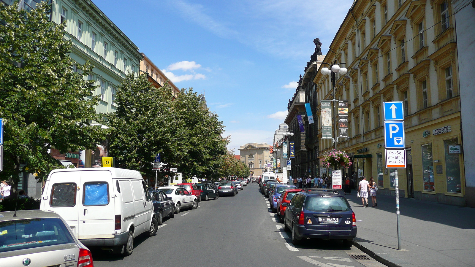 Photo République Tchèque Prague rue Na Prikope 2007-07 6