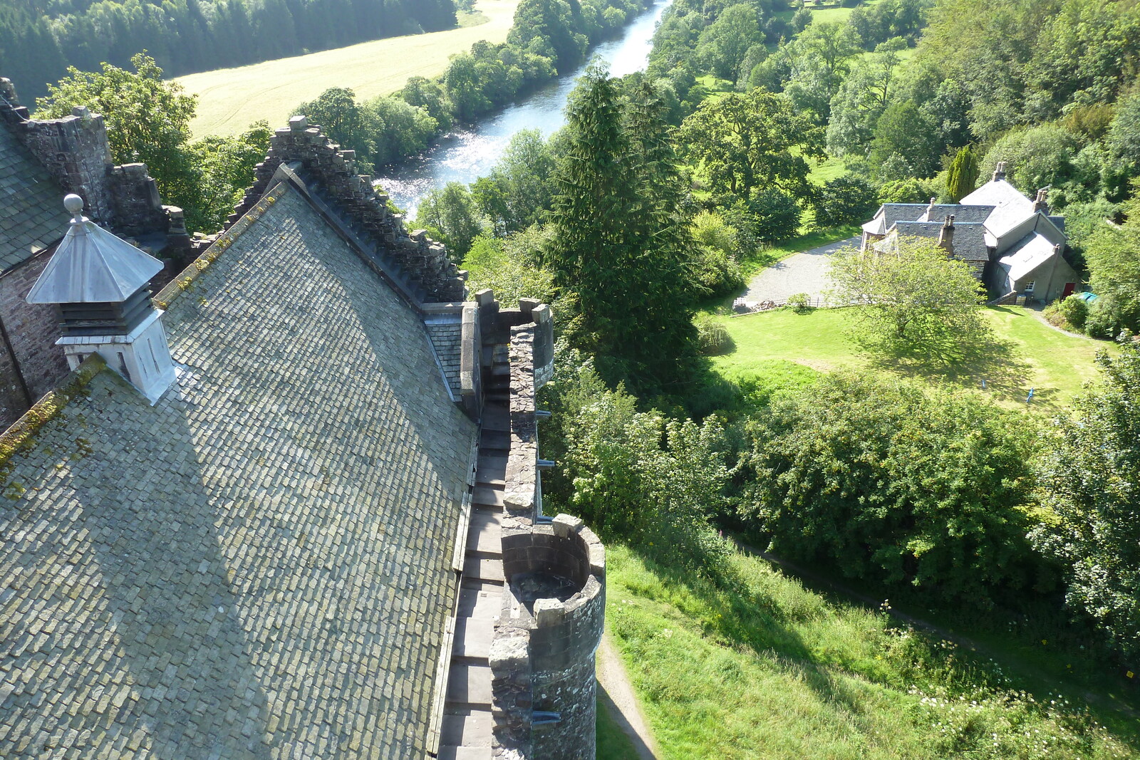 Photo Royaume-Uni Écosse Château de Doune 2011-07 34