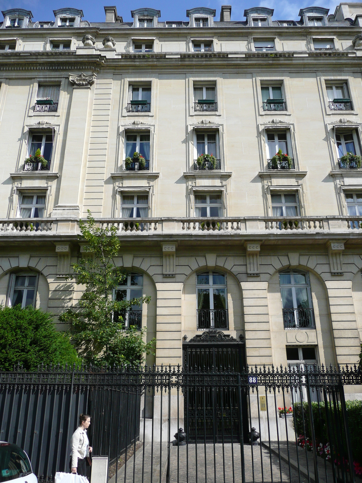 Photo France Paris Avenue Foch 2007-06 8