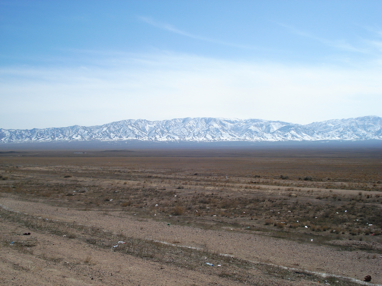 Photo Kazakhstan Route d'Almaty au canyon de Charyn 2007-03 6