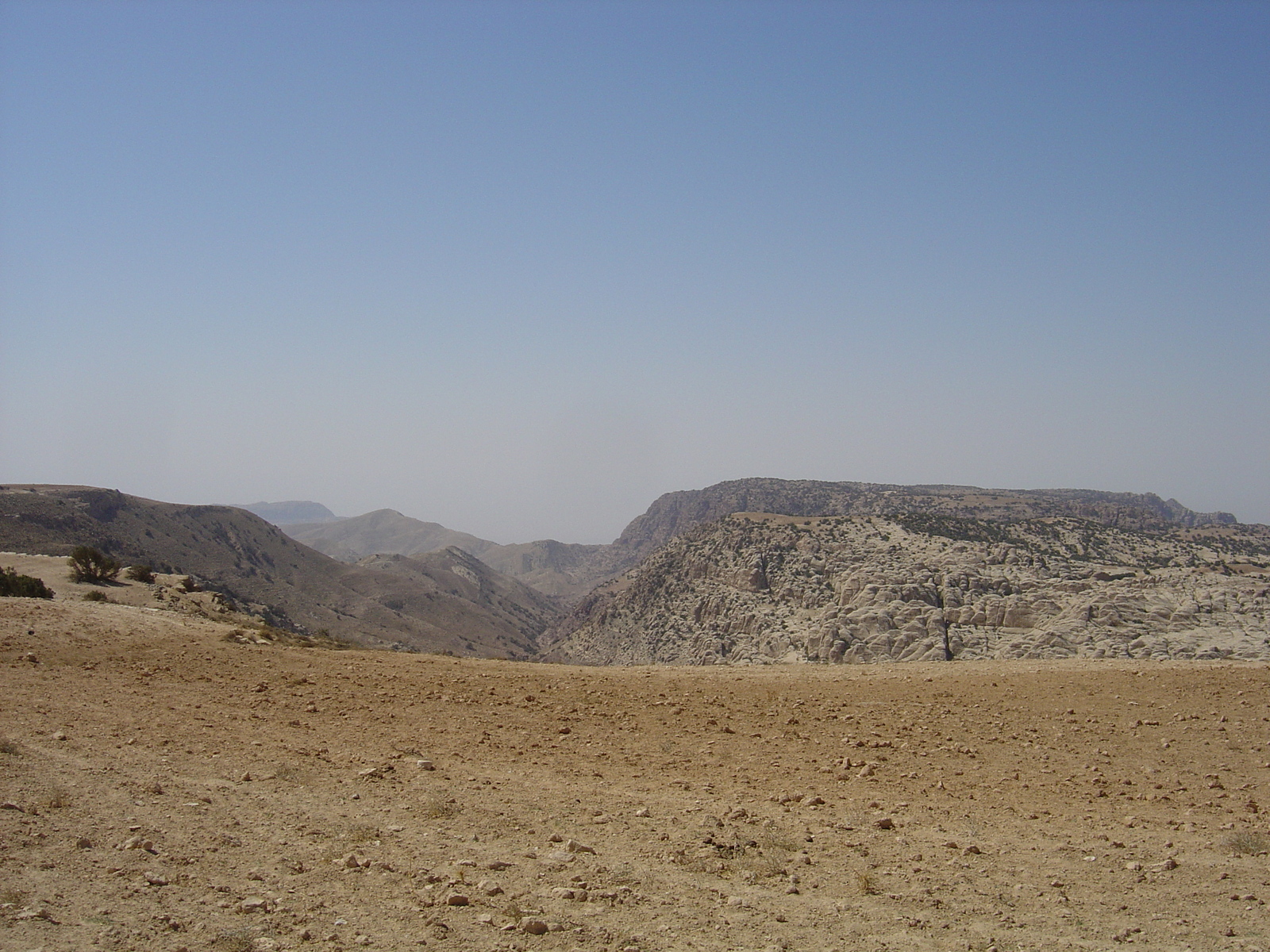 Photo Jordanie de Petra à Dana 2004-10 11