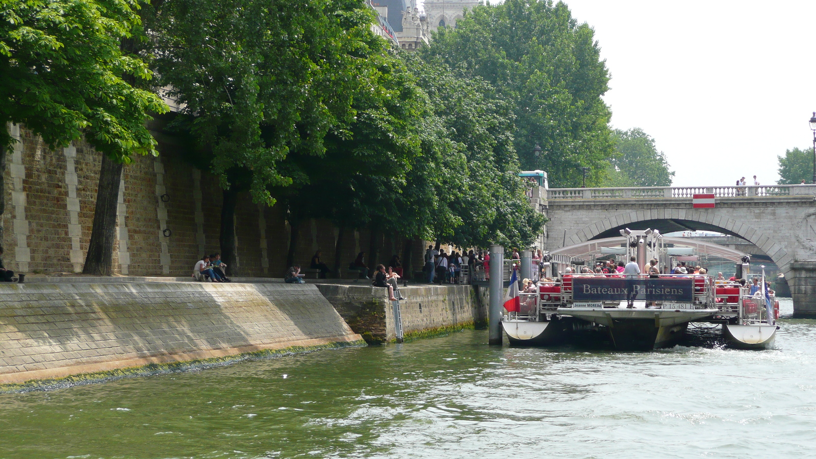 Photo France Paris La Seine en Batobus 2007-06 8