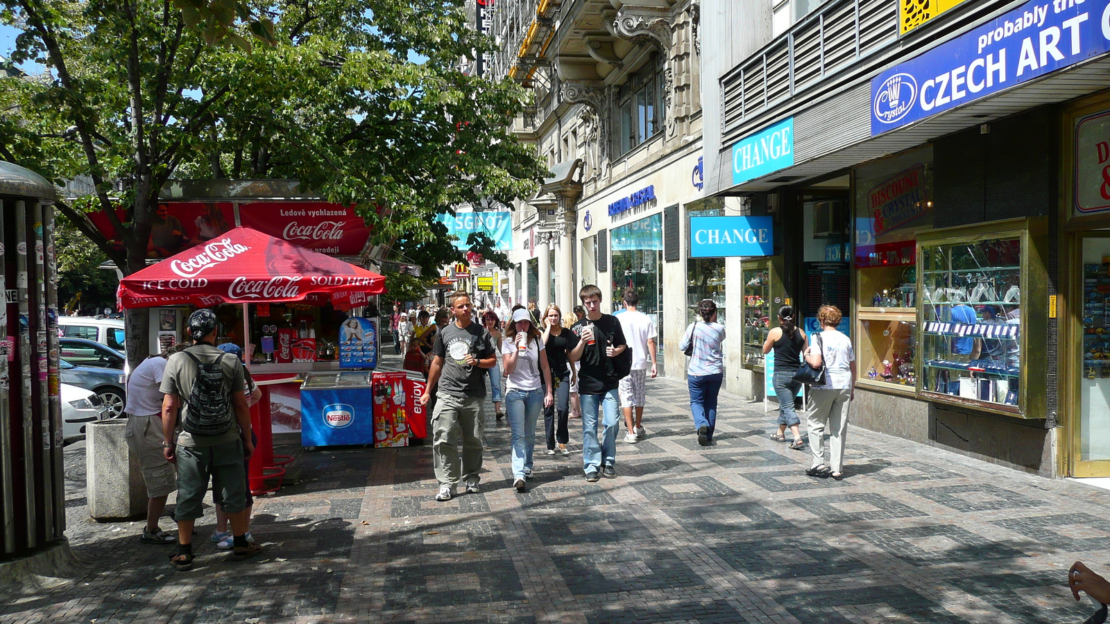 Photo République Tchèque Prague Place Vaclavske 2007-07 54