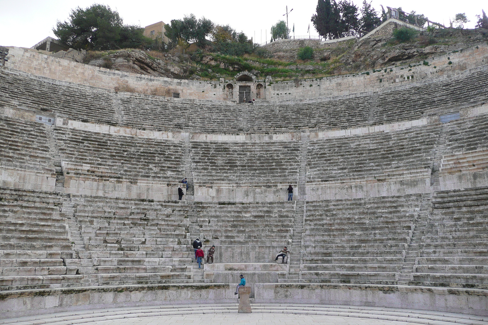 Photo Jordanie Amman Théâtre romain 2007-12 5