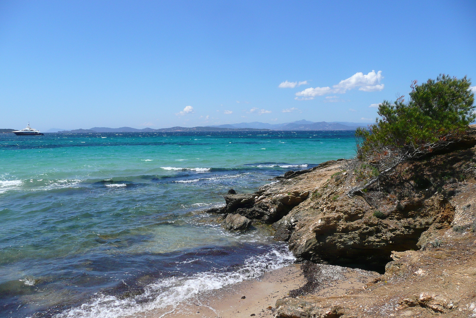 Photo France Ile de Porquerolles Plage de la Courtade 2008-05 25