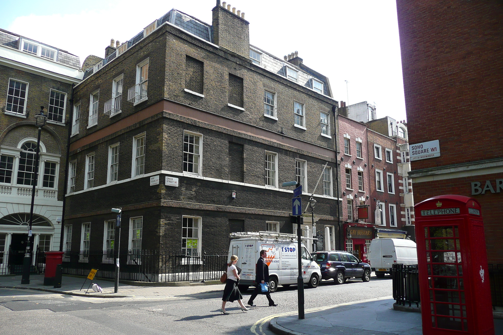 Photo Royaume-Uni Londres Soho Square 2007-09 30