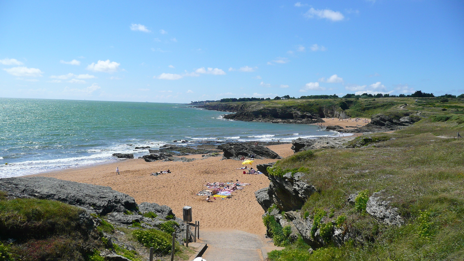 Photo France Pornic Plage de l'etang 2007-07 38