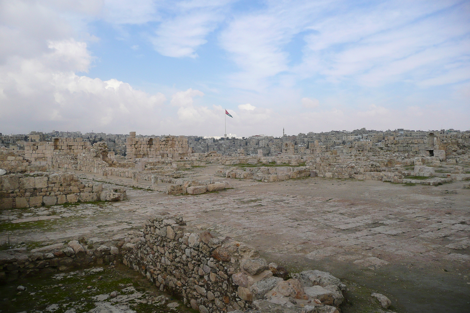 Photo Jordanie Amman Citadelle de Qala'a 2007-12 25
