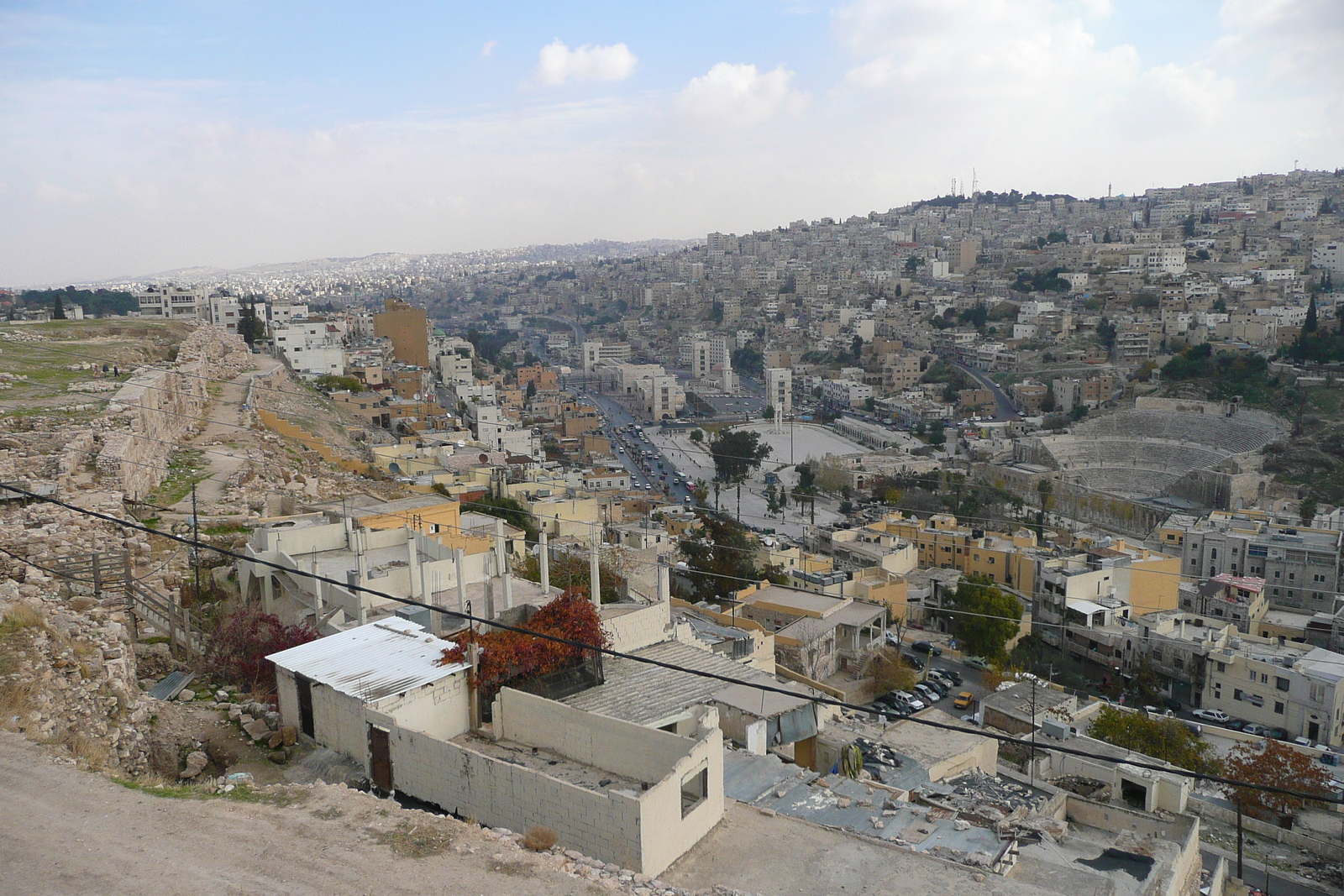 Photo Jordanie Amman Citadelle de Qala'a 2007-12 16