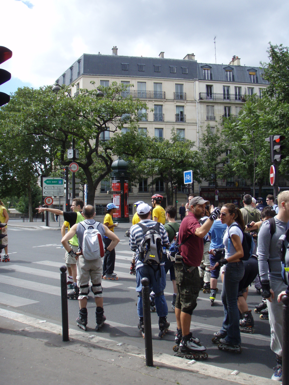 Photo France Paris Randonnée Roller et Coquillages 2007-07 11