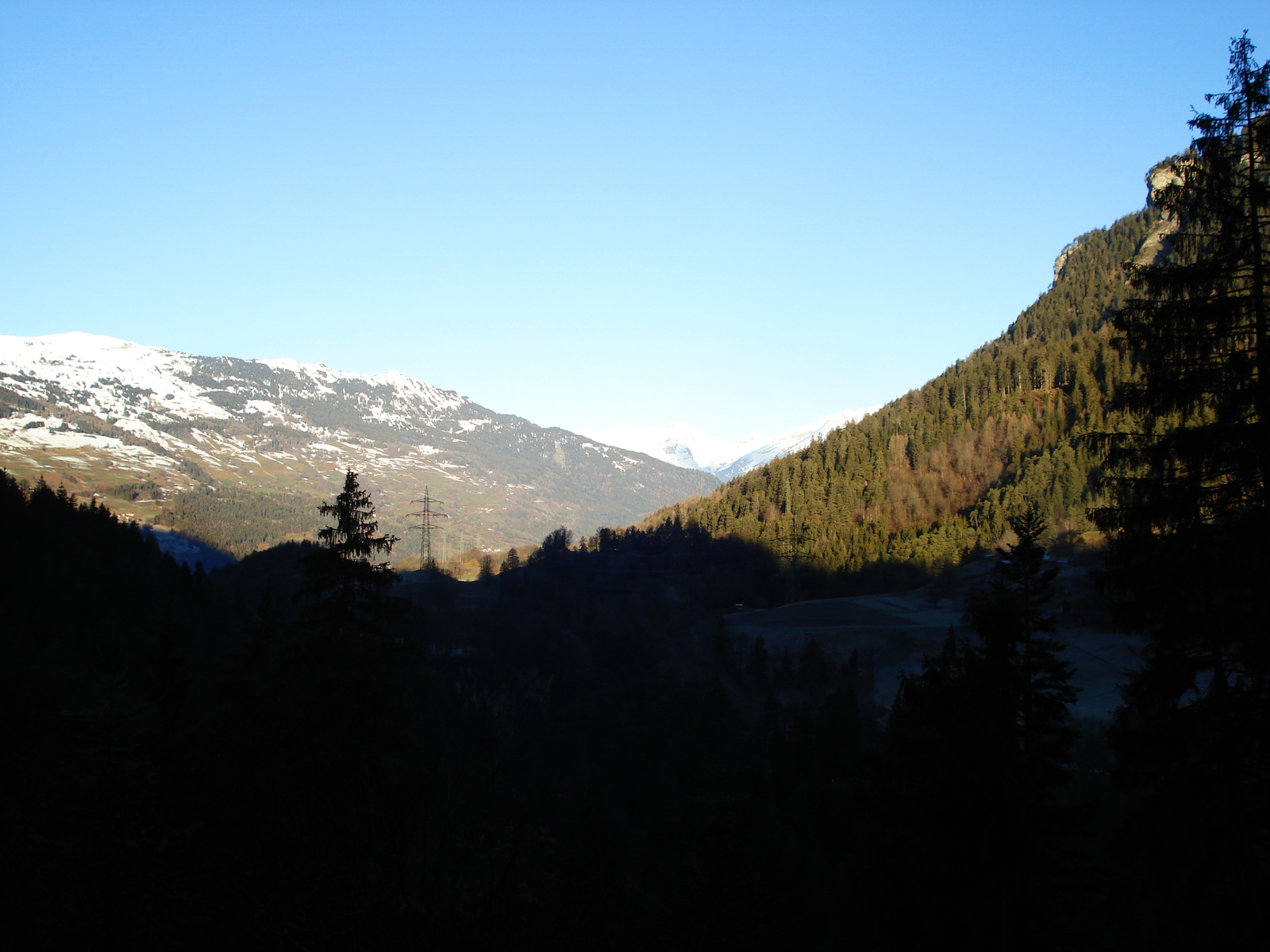 Photo Suisse Route de Chur à Saint Moritz 2007-01 27