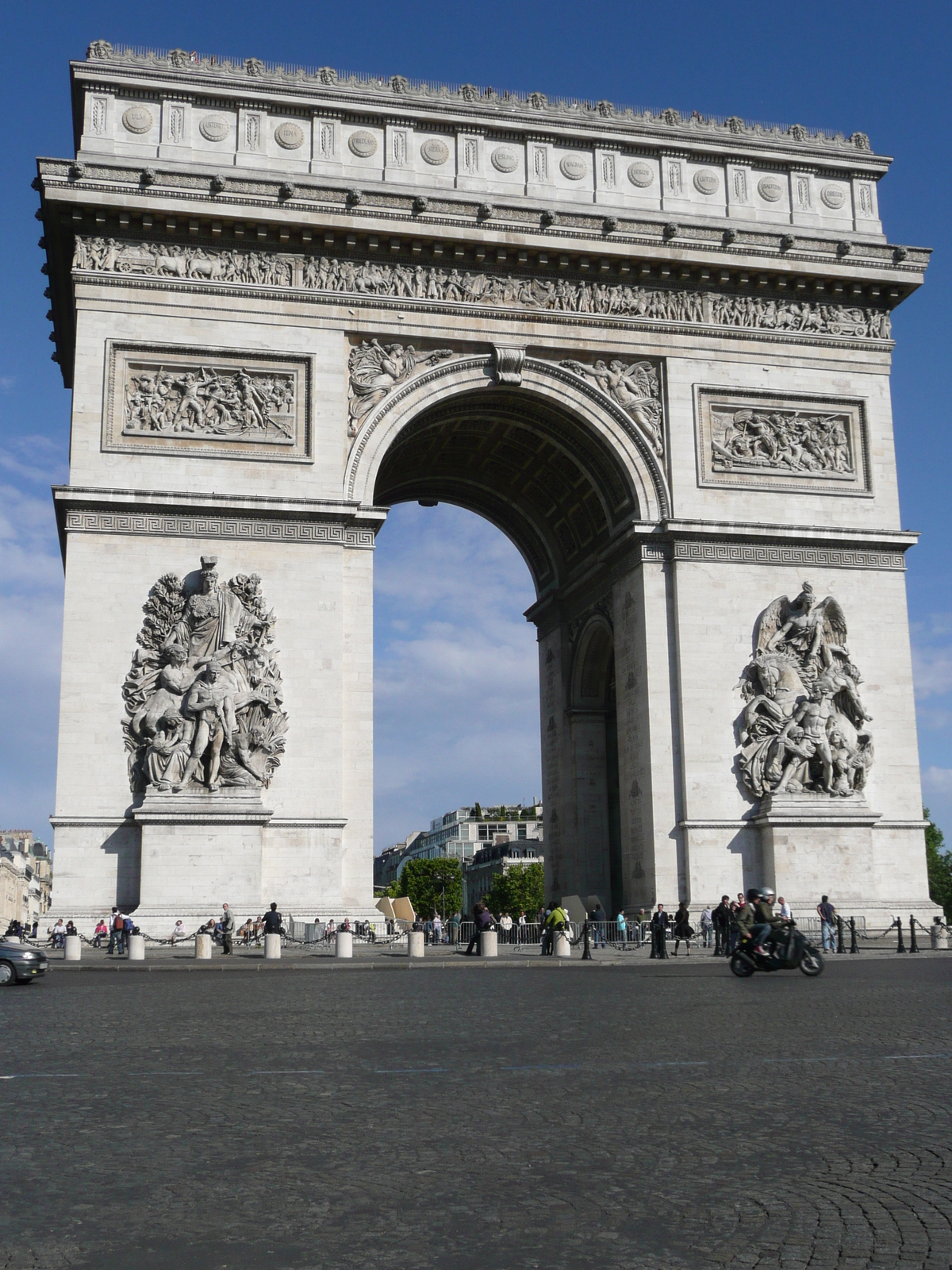 Photo France Paris Place de l'Etoile 2007-05 21