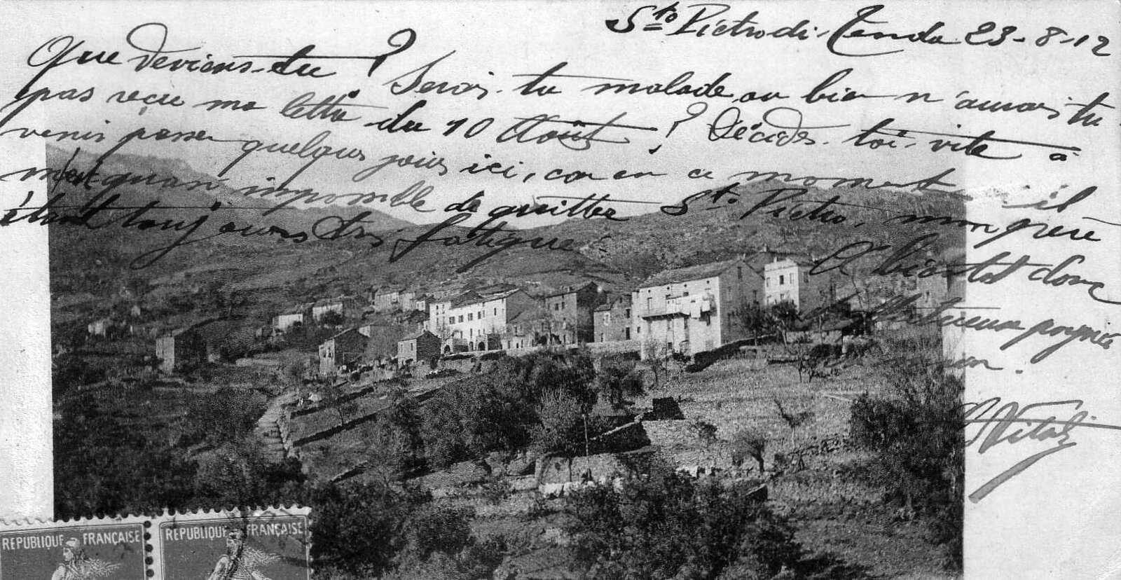Photo France Corse Cartes postales anciennes 1900-01 146