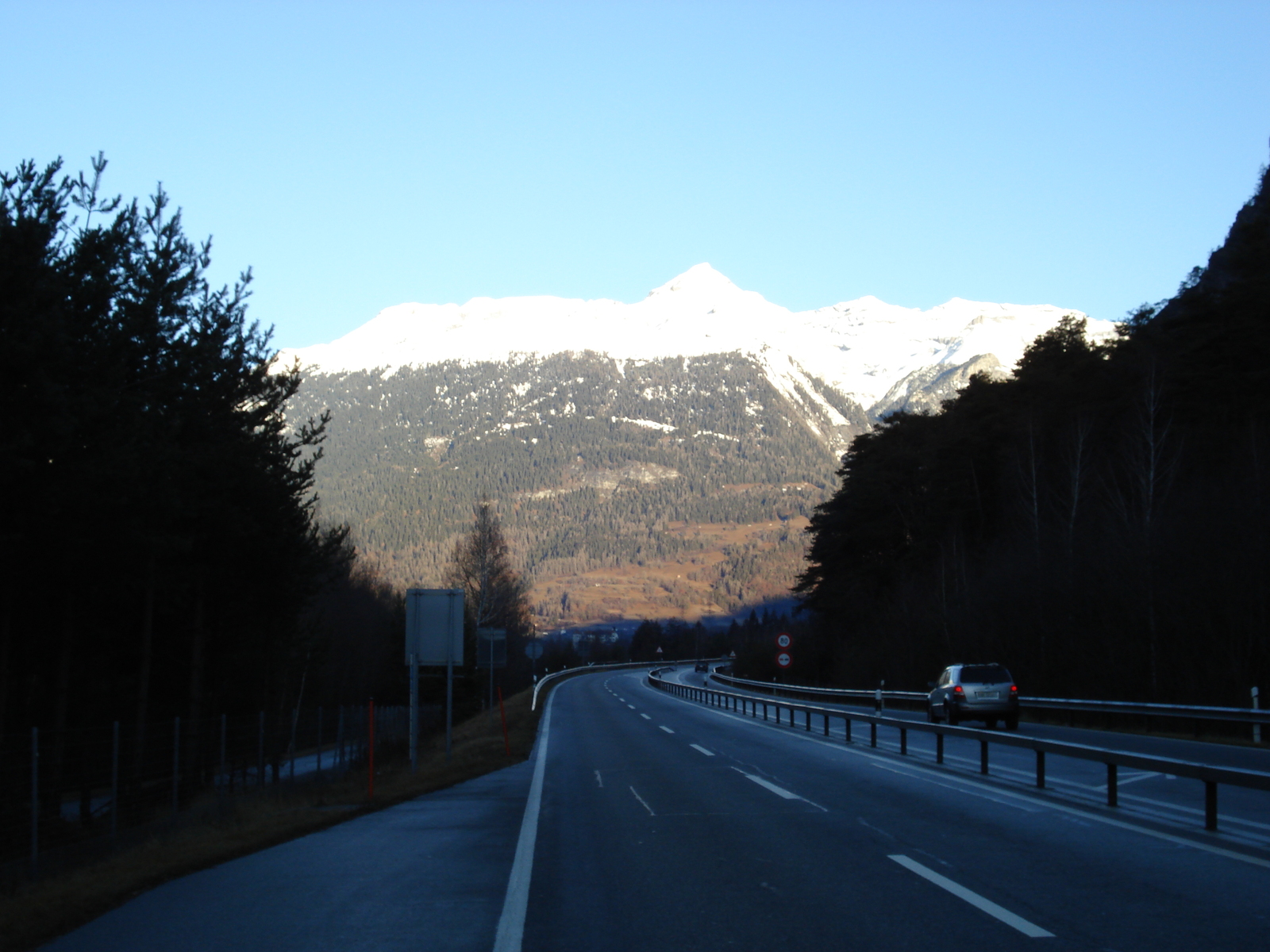 Photo Suisse Route de Chur à Saint Moritz 2007-01 28
