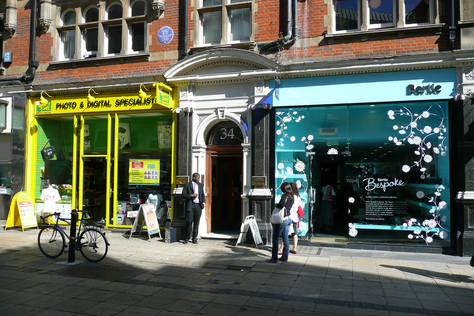 Photo Royaume-Uni Londres Rue South Molton 2007-09 27