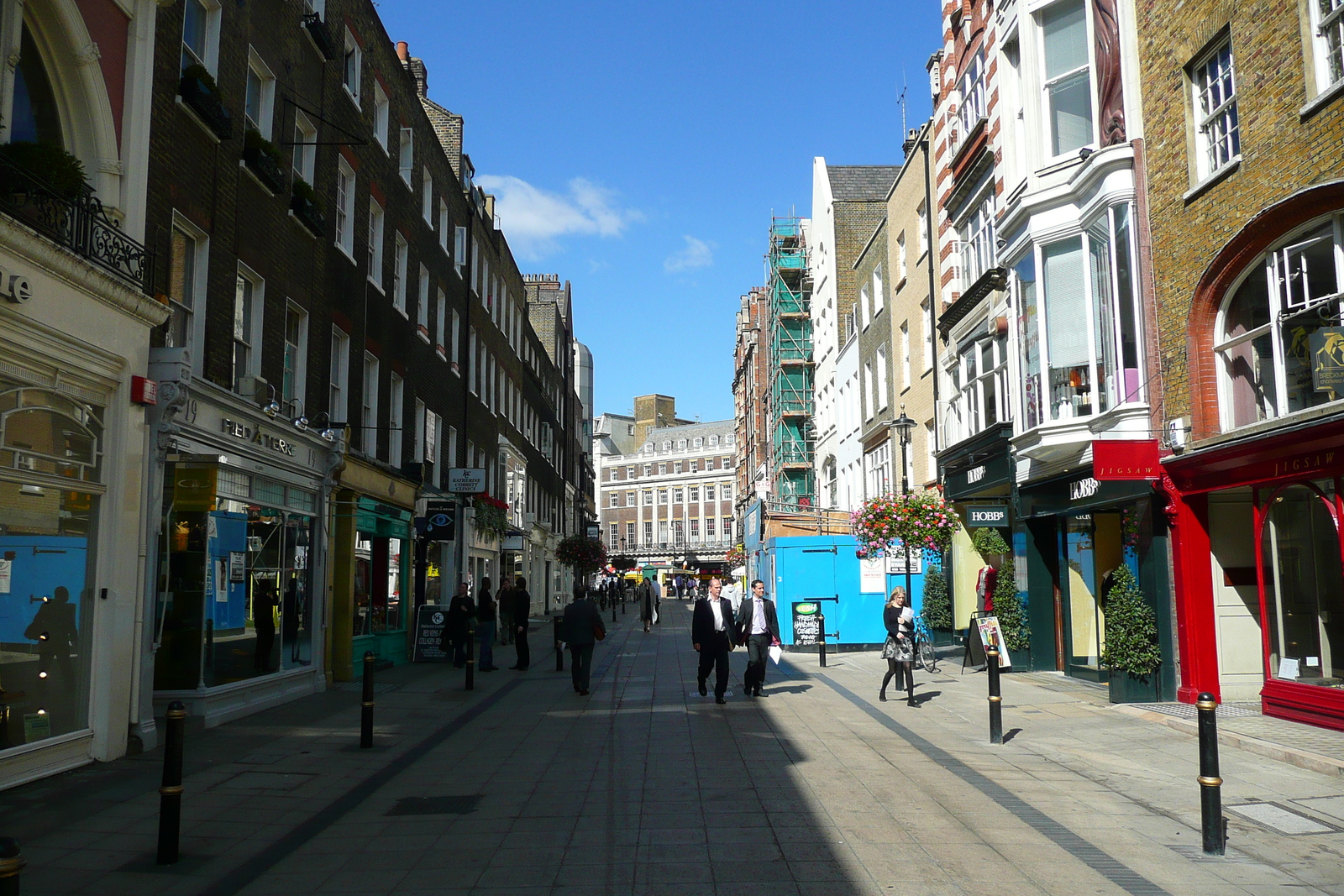 Photo Royaume-Uni Londres Rue South Molton 2007-09 13