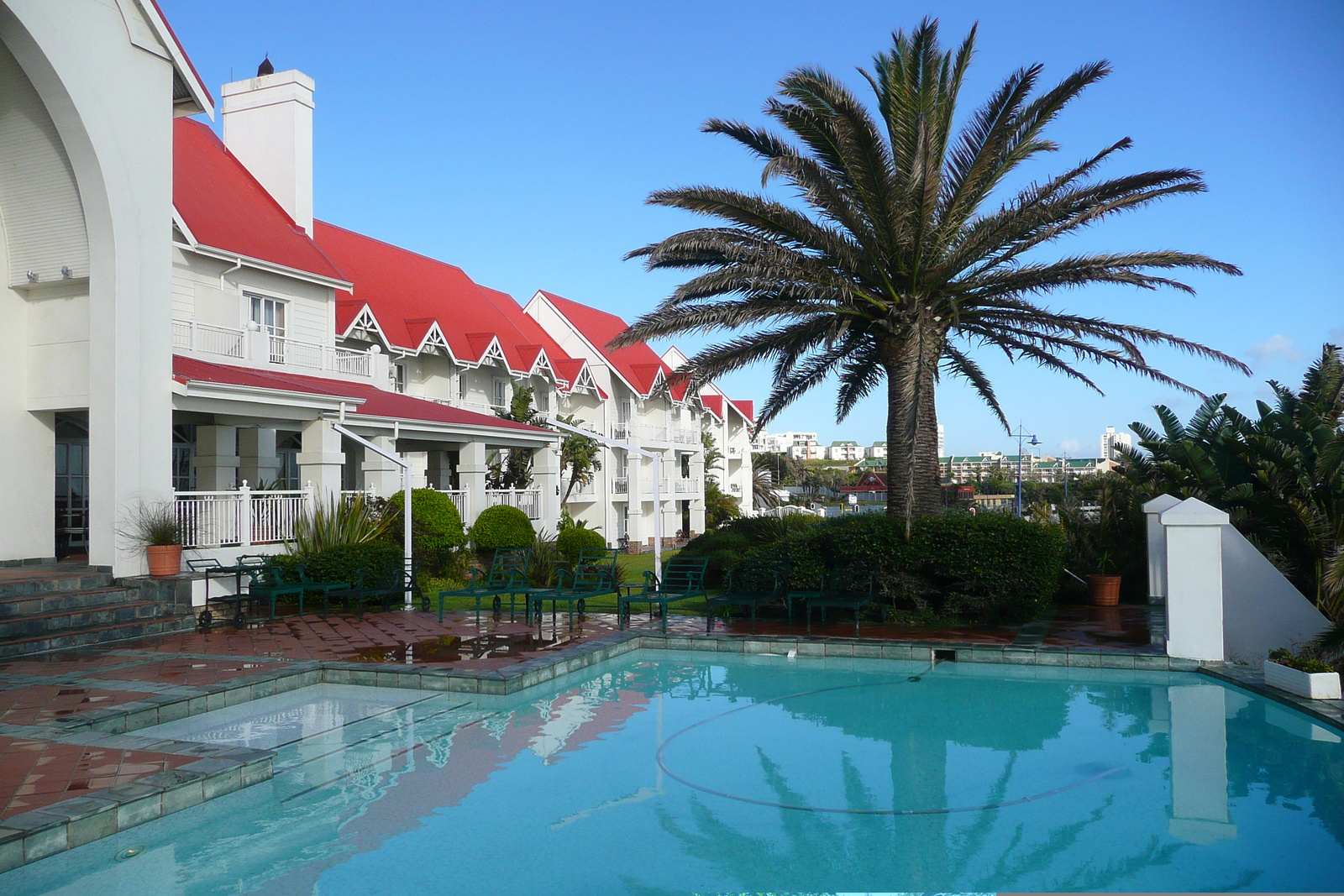 Photo Afrique du Sud Port Elizabeth Hotel Courtyard 2008-09 23