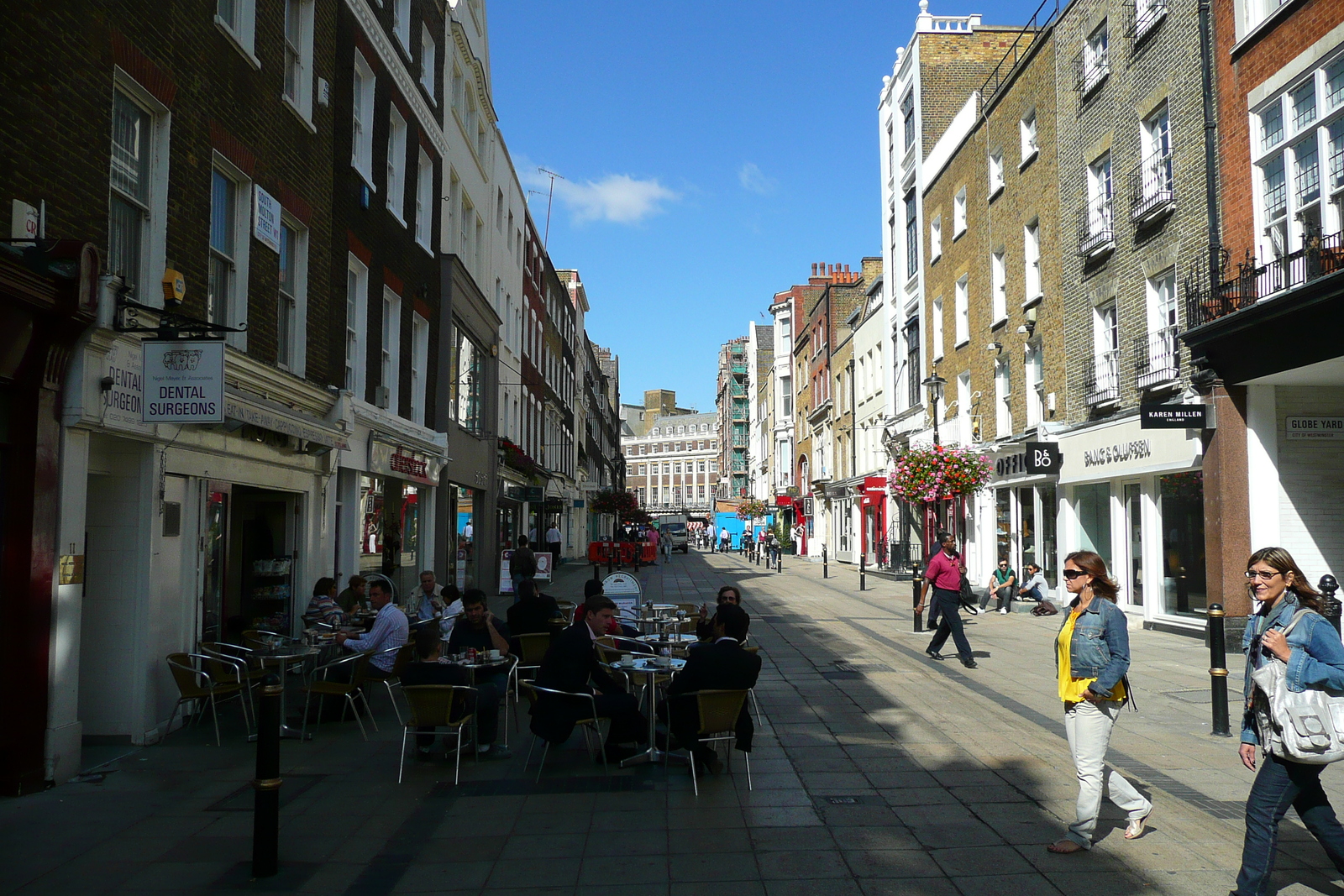 Photo Royaume-Uni Londres Rue South Molton 2007-09 2