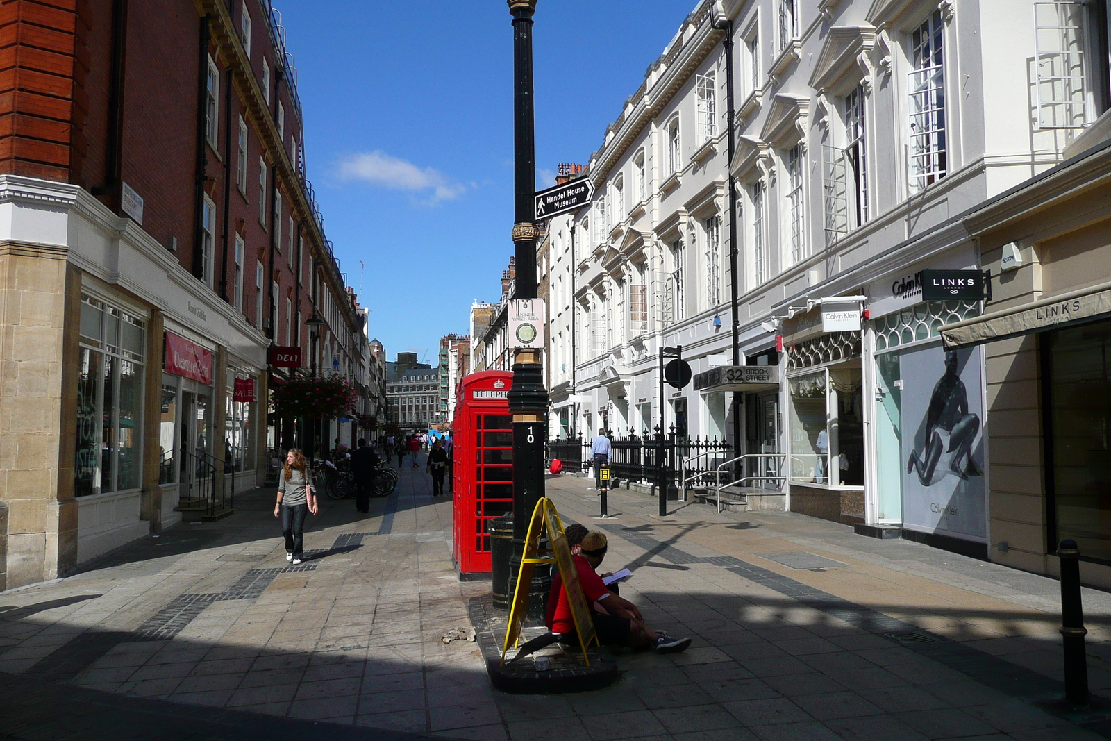 Photo Royaume-Uni Londres Rue South Molton 2007-09 16