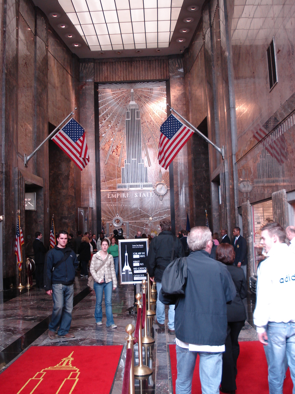 Photo États-Unis New York Empire state building 2006-03 58