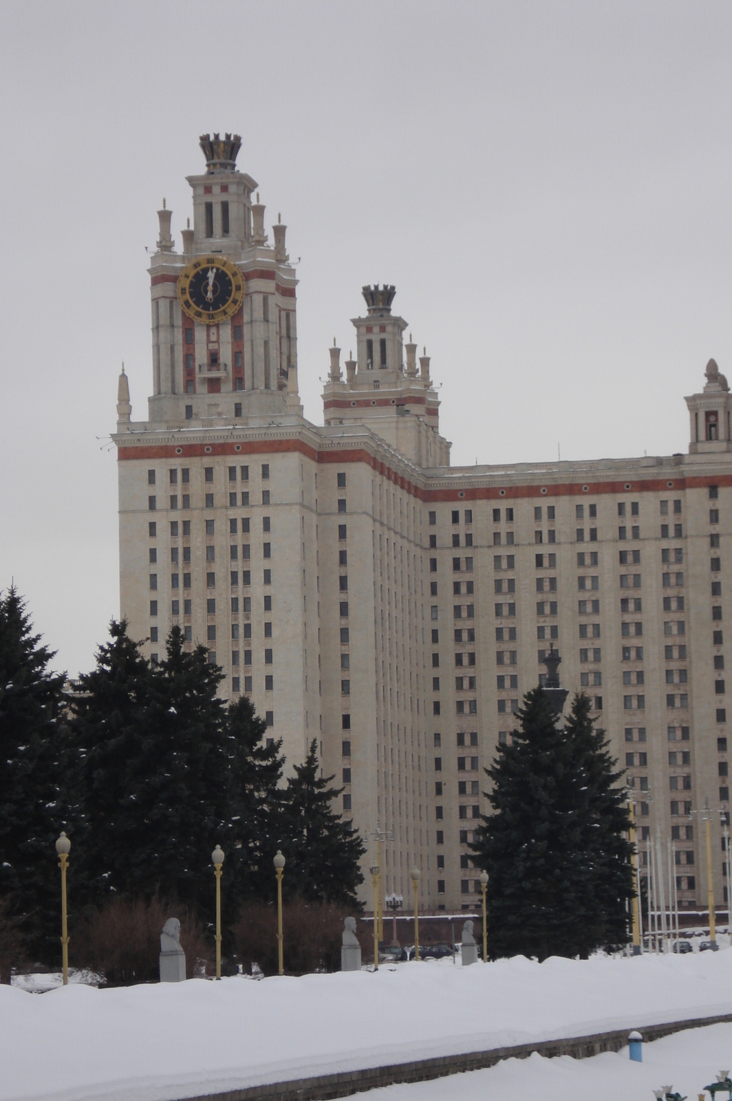 Photo Russie Moscou Université de Moscou 2006-03 18
