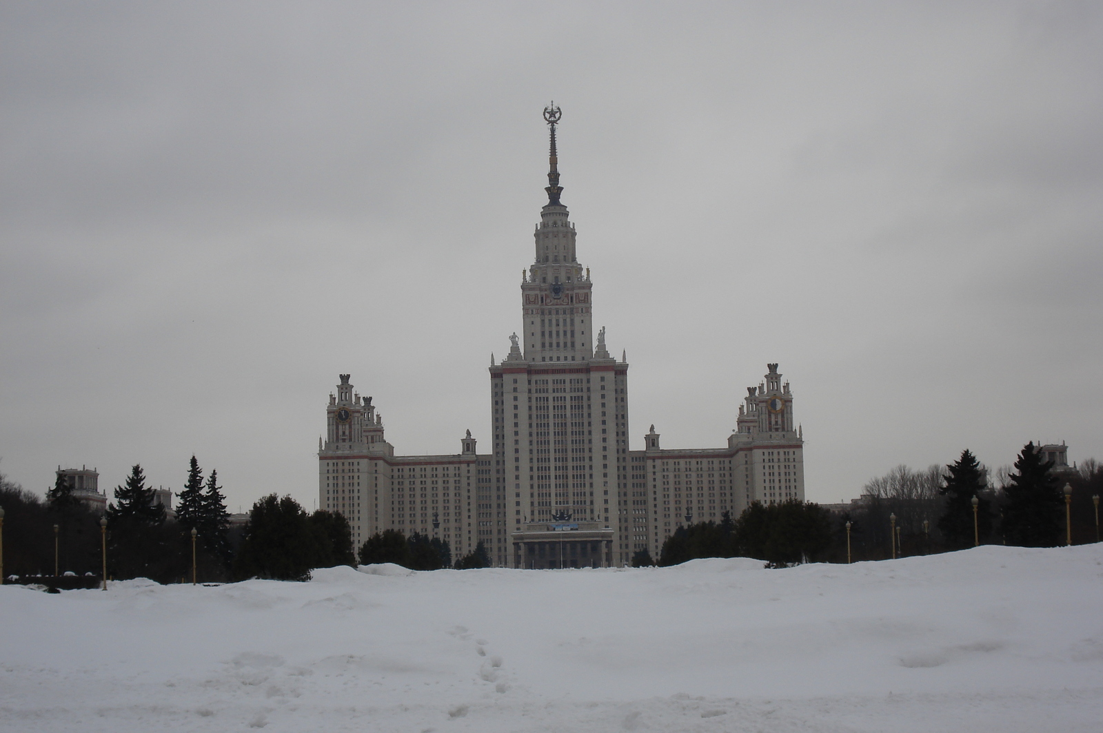 Photo Russie Moscou Université de Moscou 2006-03 20