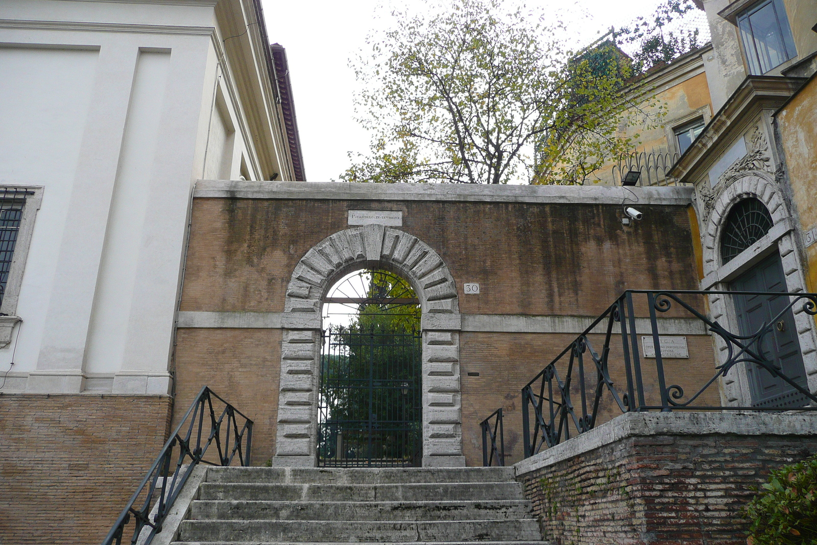 Photo Italie Rome rue Garibaldi 2007-11 9