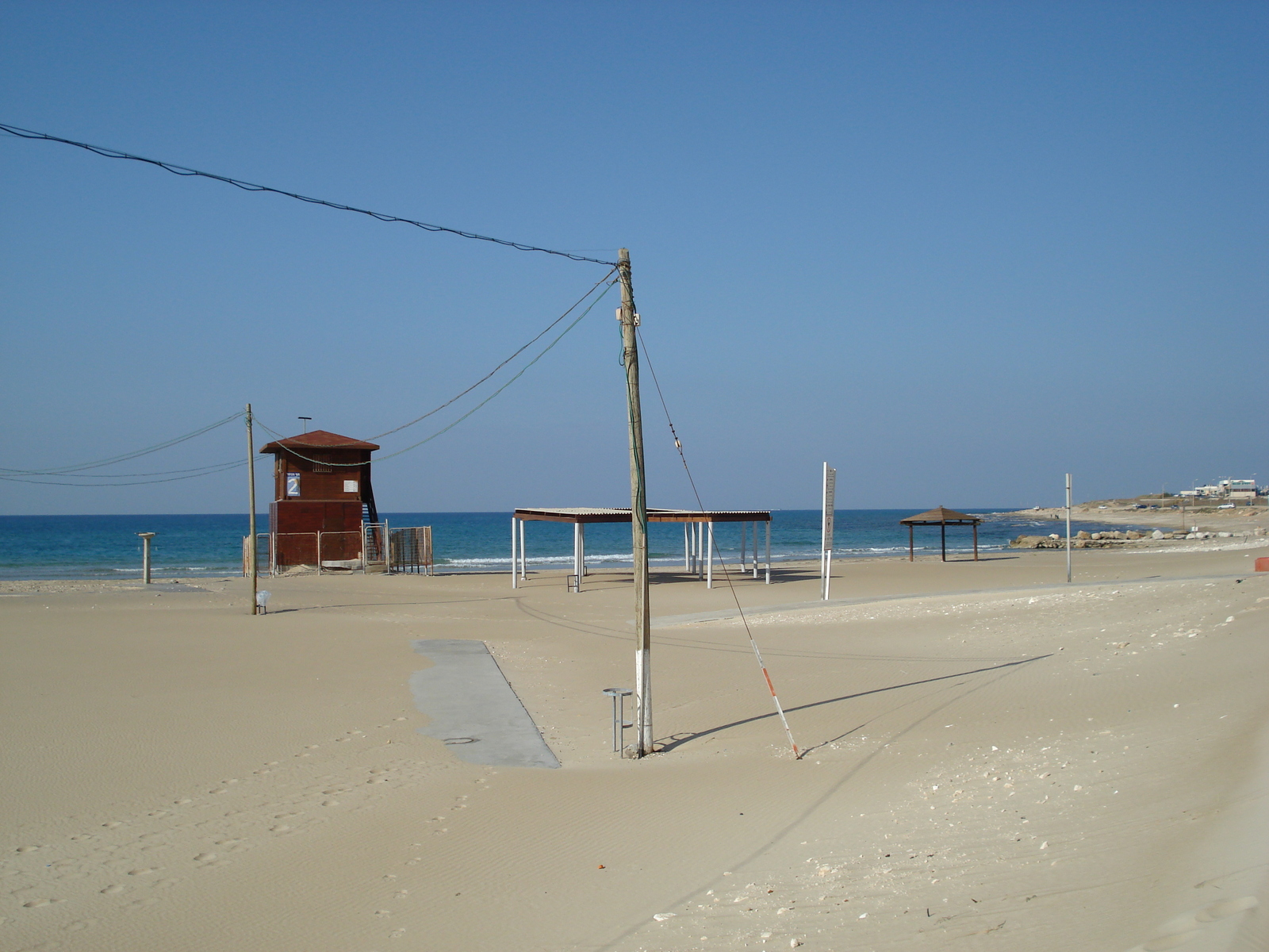 Photo Israel Haifa Plage de Carmel 2006-12 21