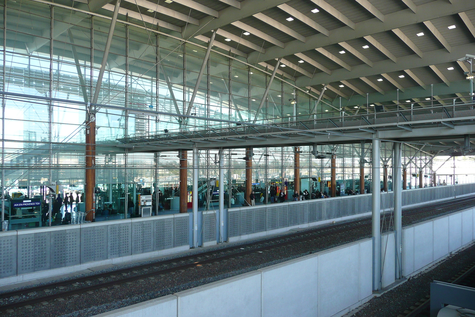 Photo France Aix en Provence Gare TGV d'Aix 2008-04 5
