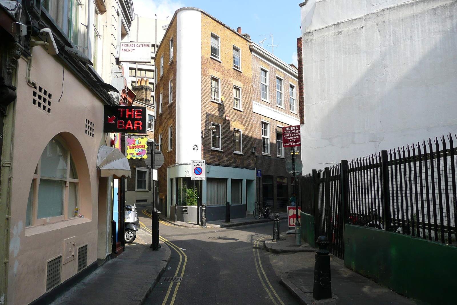 Photo Royaume-Uni Londres Rue Hanway 2007-09 20