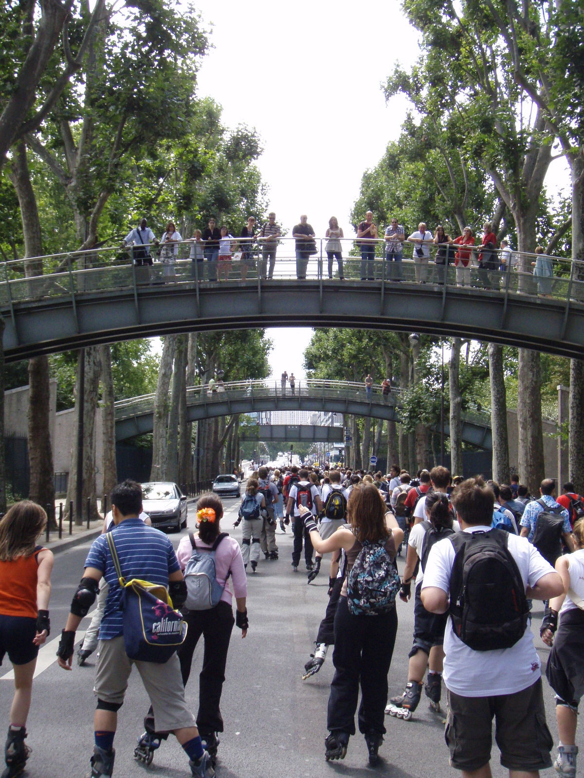 Photo France Paris Randonnée Roller et Coquillages 2007-07 45