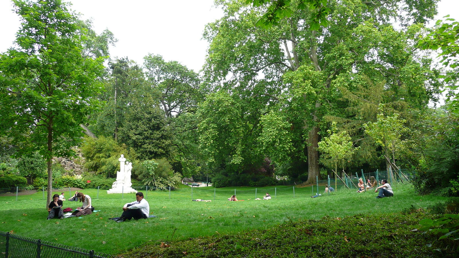Photo France Paris Parc Monceau 2007-06 18