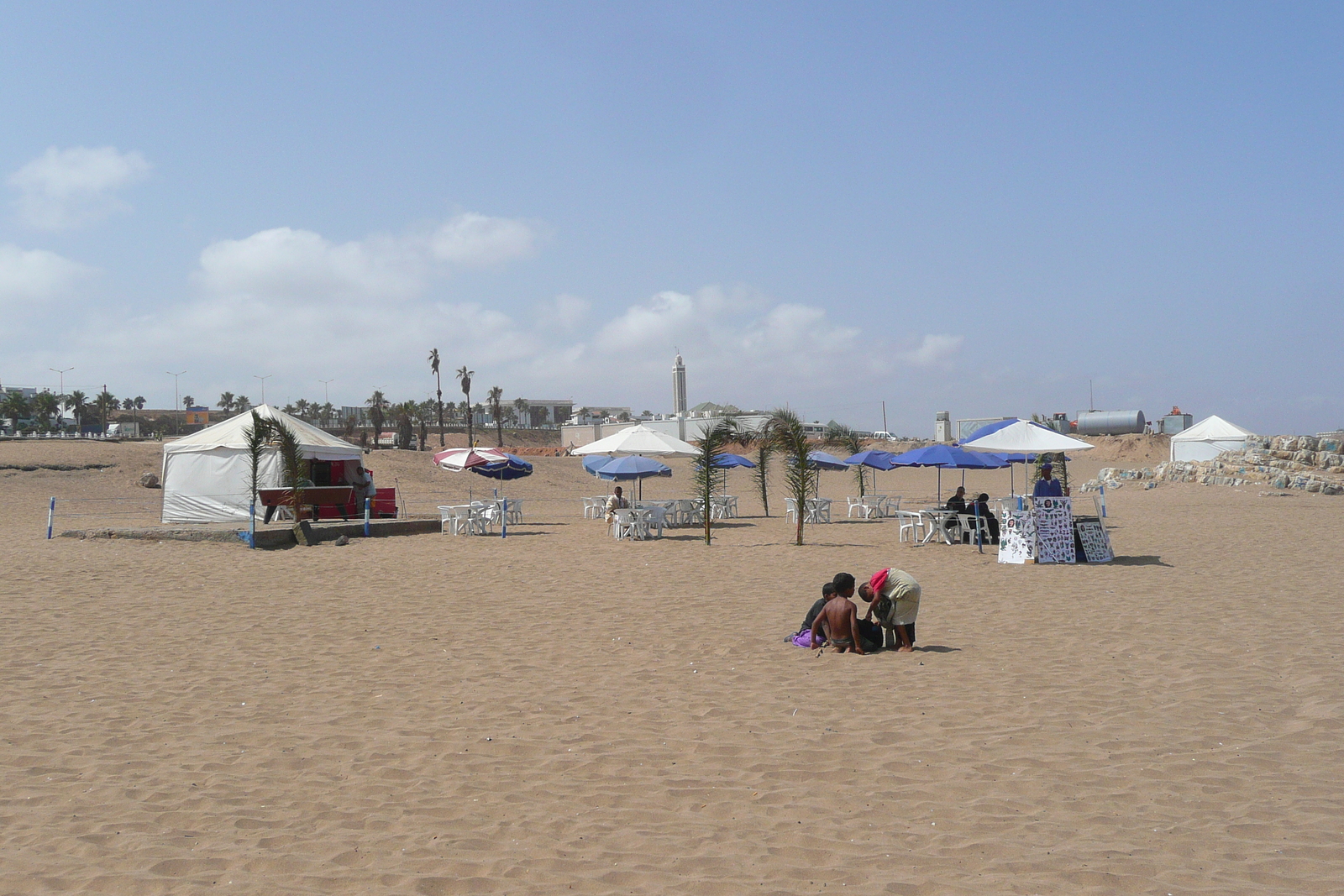 Photo Maroc Casablanca Plage de Casablanca 2008-07 16