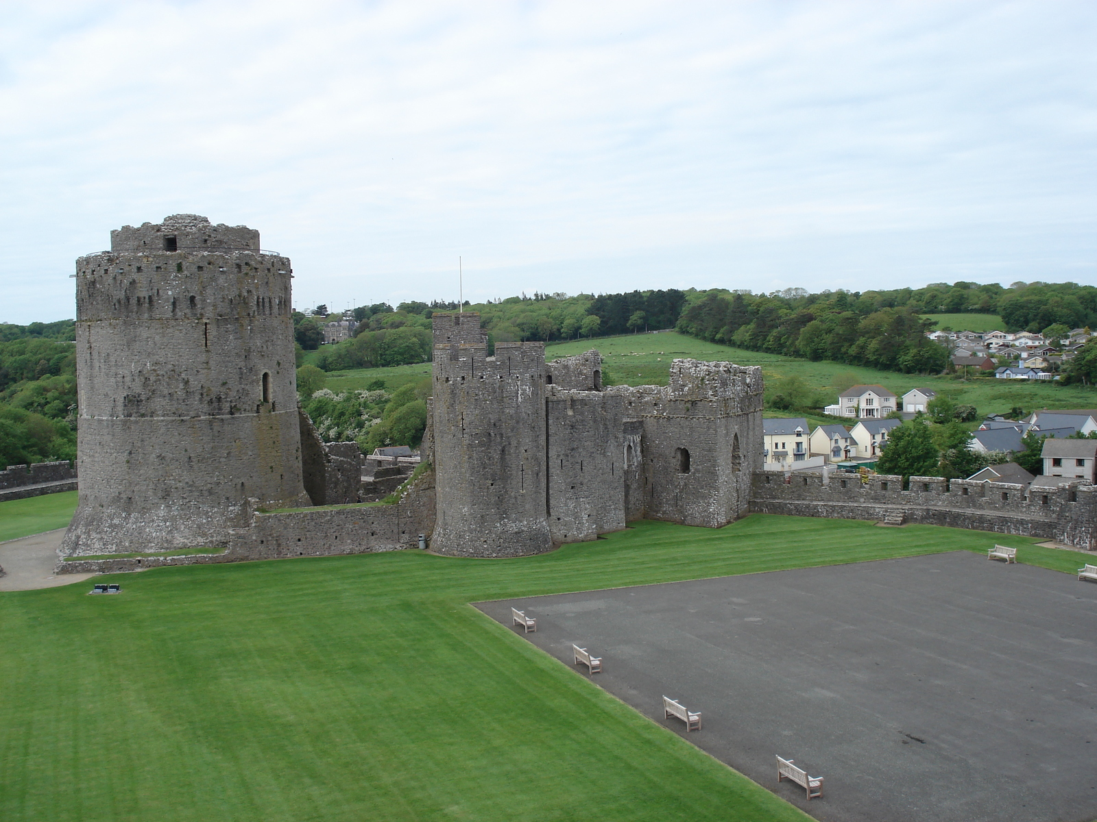 Photo Royaume-Uni Pembrokeshire Pembroke Castle 2006-05 28