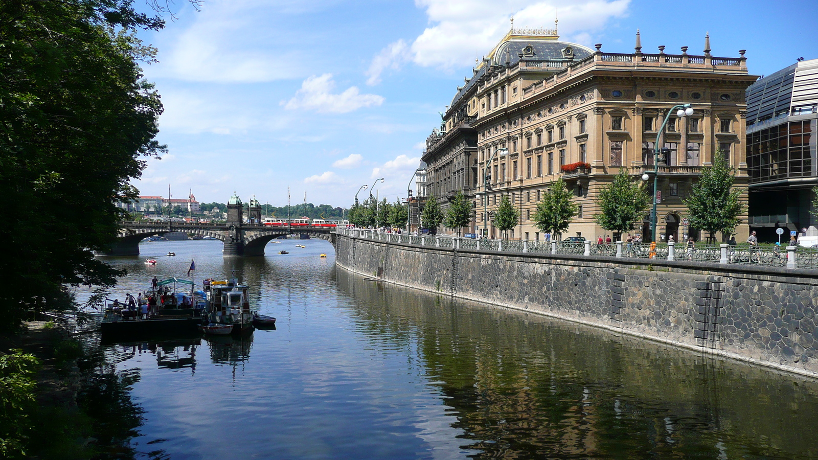 Photo République Tchèque Prague Rivière Vltava 2007-07 61