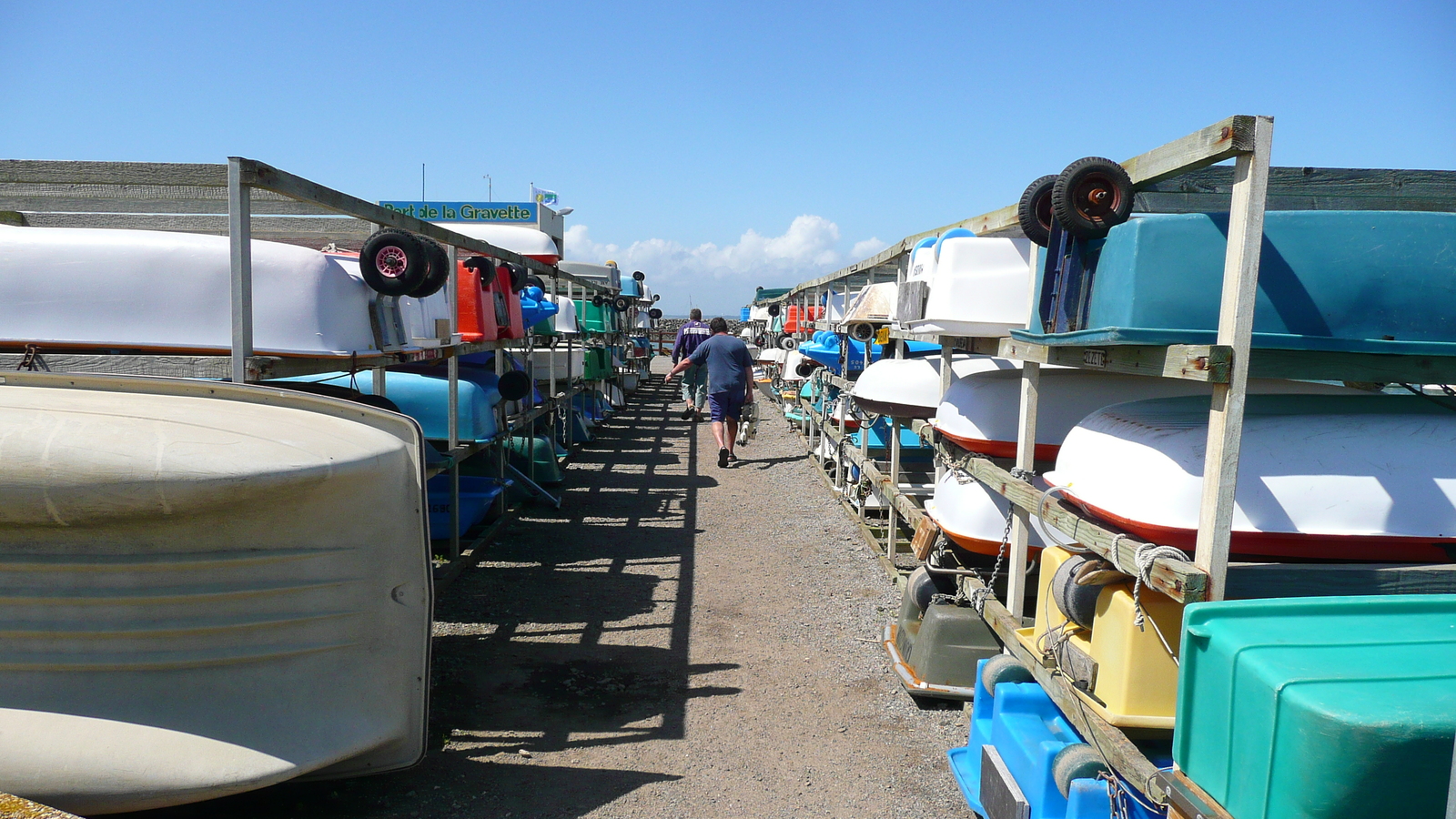 Photo France La Plaine sur mer Port de la gravette 2007-07 17
