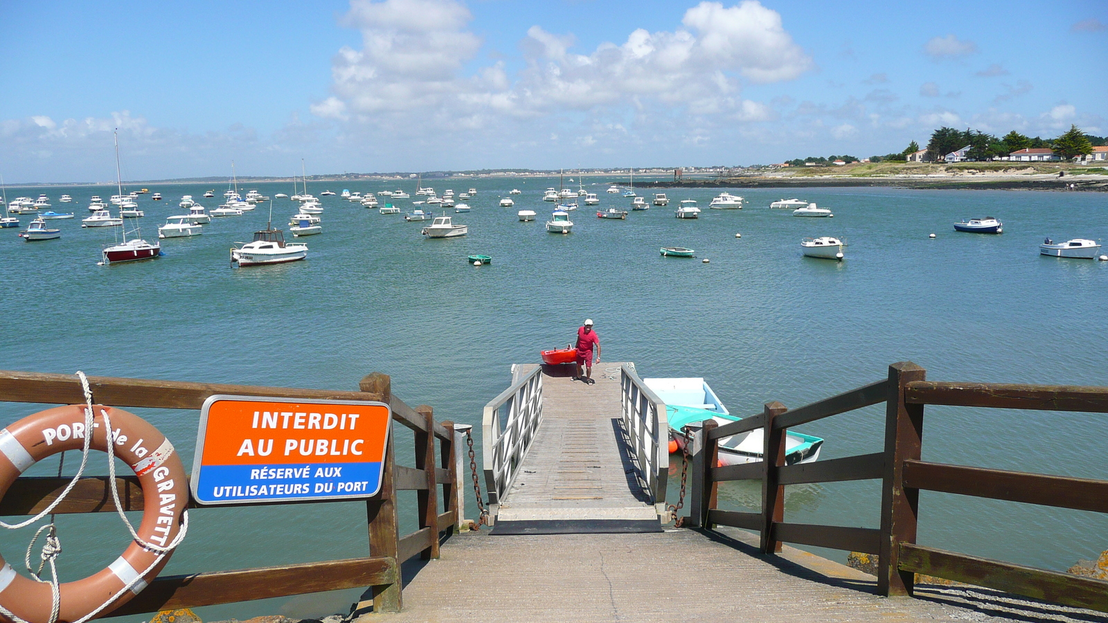 Photo France La Plaine sur mer Port de la gravette 2007-07 14