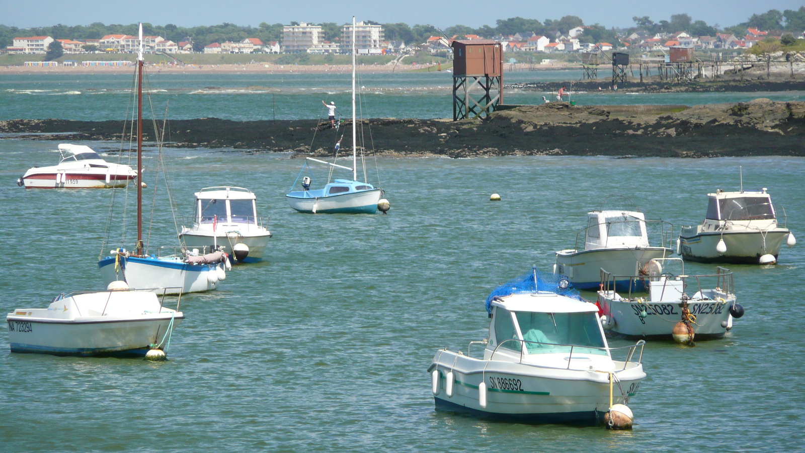 Photo France La Plaine sur mer Port de la gravette 2007-07 8