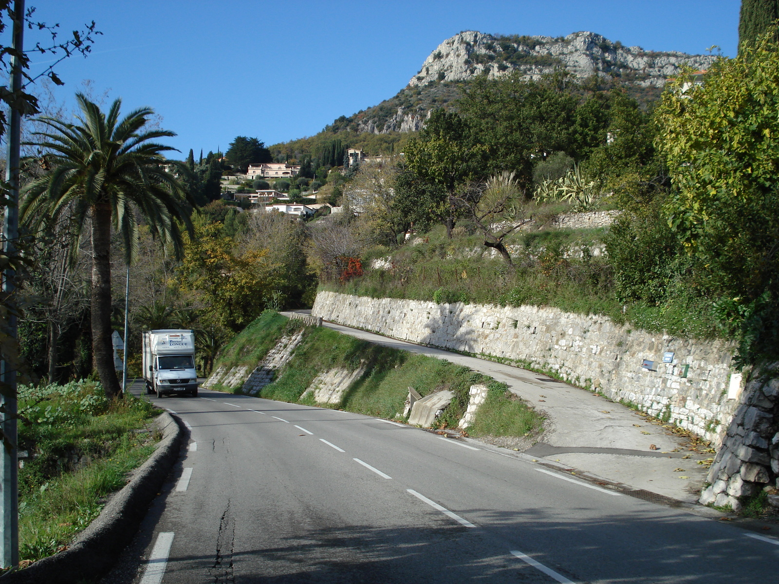 Photo France Côte d'Azur Route de Vence à Saint Jeannet 2006-12 58