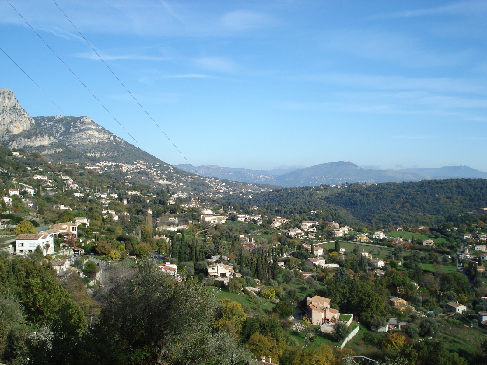 Photo France Côte d'Azur Route de Vence à Saint Jeannet 2006-12 67
