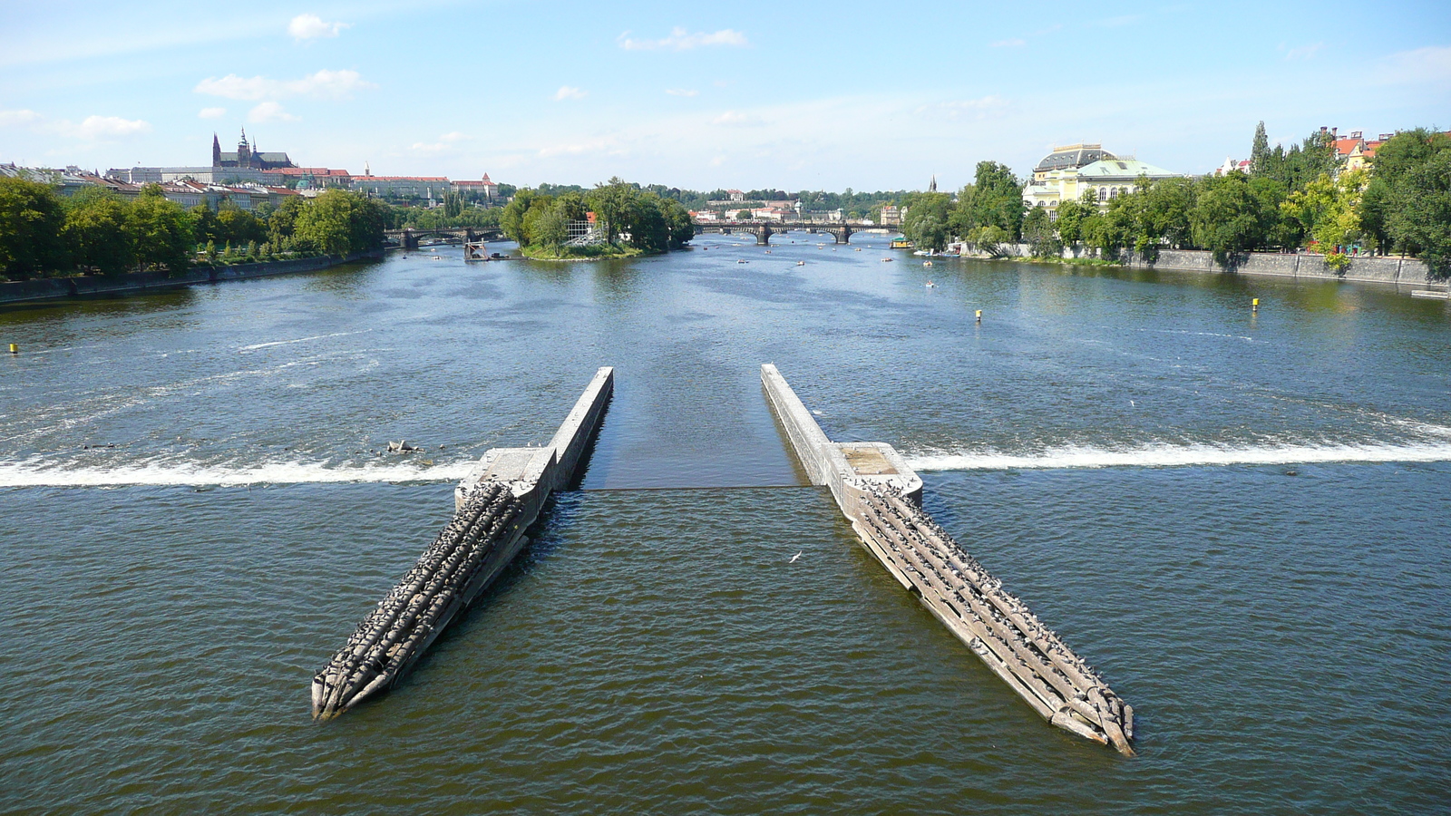 Photo République Tchèque Prague Rivière Vltava 2007-07 47