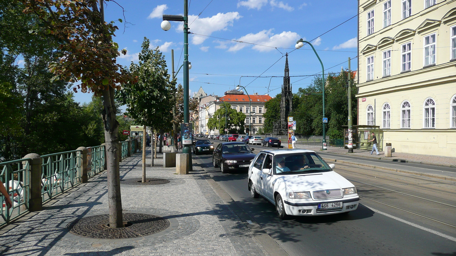 Photo République Tchèque Prague rue Smetanovo nabr 2007-07 26